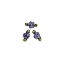 AussieSuperStore Art & Craft Essentials Grub Rose with Leaves (in 6 colors) Grub Rose with Leaves | Artificial Flower Party Decoration